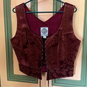 Heavy Lace-up Bodice Labyrinth Size M Ren Faire